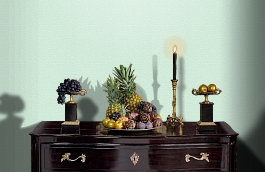 Обои 112614 фото в интерьере гостиной превью