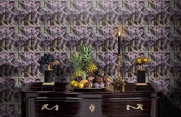 Обои 1981-2 фото в интерьере гостиной превью