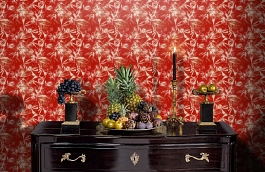 Обои 1985-6 фото в интерьере гостиной превью