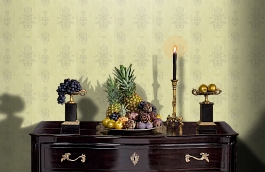 Обои 839-T-4963 фото в интерьере гостиной превью