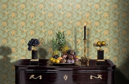 Обои AB20202 фото в интерьере гостиной превью