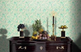 Обои CA80402 фото в интерьере гостиной превью