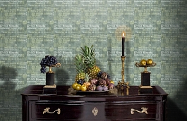 Обои CT40908 фото в интерьере гостиной превью