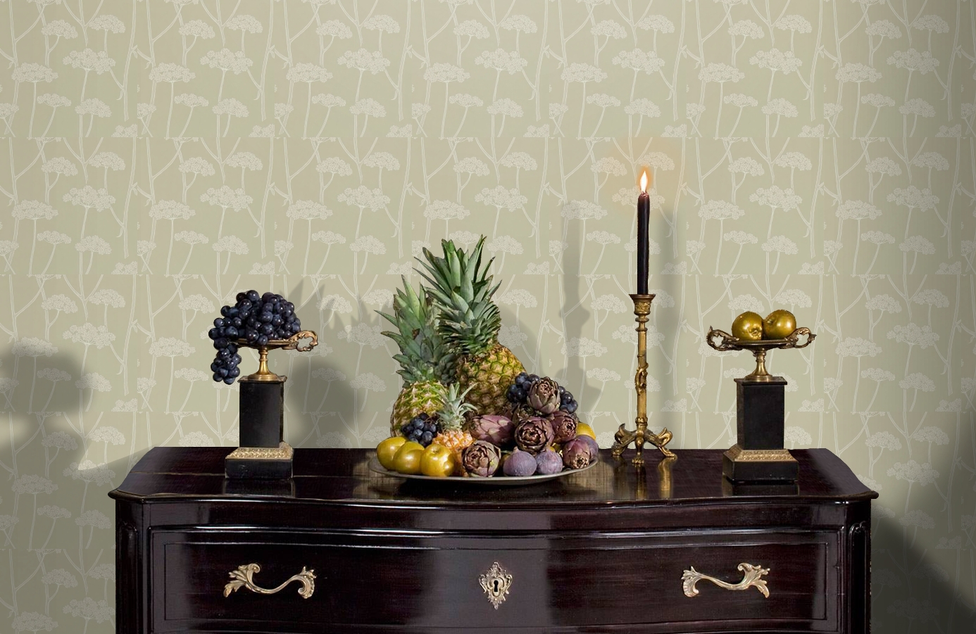 Обои DCFL211645 фото в интерьере гостиной