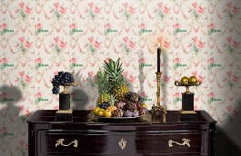 Обои DK70001 фото в интерьере гостиной превью