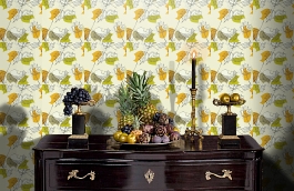 Обои DOPS212424 фото в интерьере гостиной превью