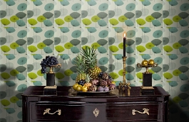 Обои DOPWDA104 фото в интерьере гостиной превью