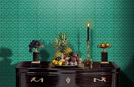 Обои DOPWSI105 фото в интерьере гостиной превью