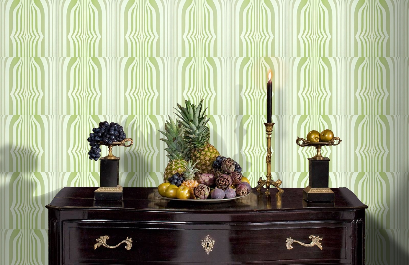 Обои DVIWCO103 фото в интерьере гостиной