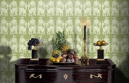 Обои DVIWSI104 фото в интерьере гостиной превью