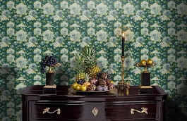 Обои GN80006 фото в интерьере гостиной превью