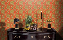 Обои GO40201 фото в интерьере гостиной превью