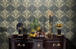 Обои GO41000 фото в интерьере гостиной превью