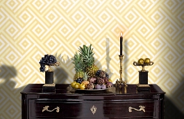 Обои GT20305 фото в интерьере гостиной превью