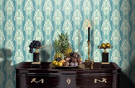 Обои GT21802 фото в интерьере гостиной превью