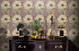 Обои HT70009 фото в интерьере гостиной превью