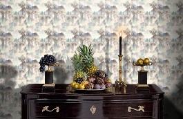 Обои IWB00438 фото в интерьере гостиной превью