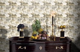 Обои IWB00442 фото в интерьере гостиной превью