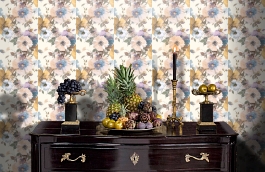 Обои MC70409 фото в интерьере гостиной превью