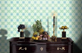 Обои BL40204 фото в интерьере гостиной превью