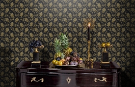 Обои CR72812 фото в интерьере гостиной превью