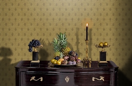 Обои CR73807 фото в интерьере гостиной превью