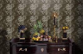 Обои FL70008 фото в интерьере гостиной превью