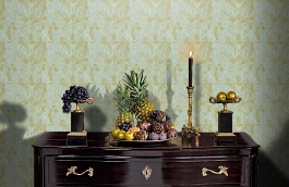 Обои FL70102 фото в интерьере гостиной превью