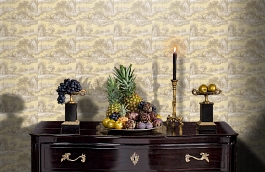 Обои TL61703 фото в интерьере гостиной превью