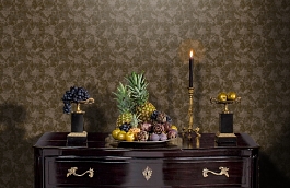 Обои AA6748 фото в интерьере гостиной превью