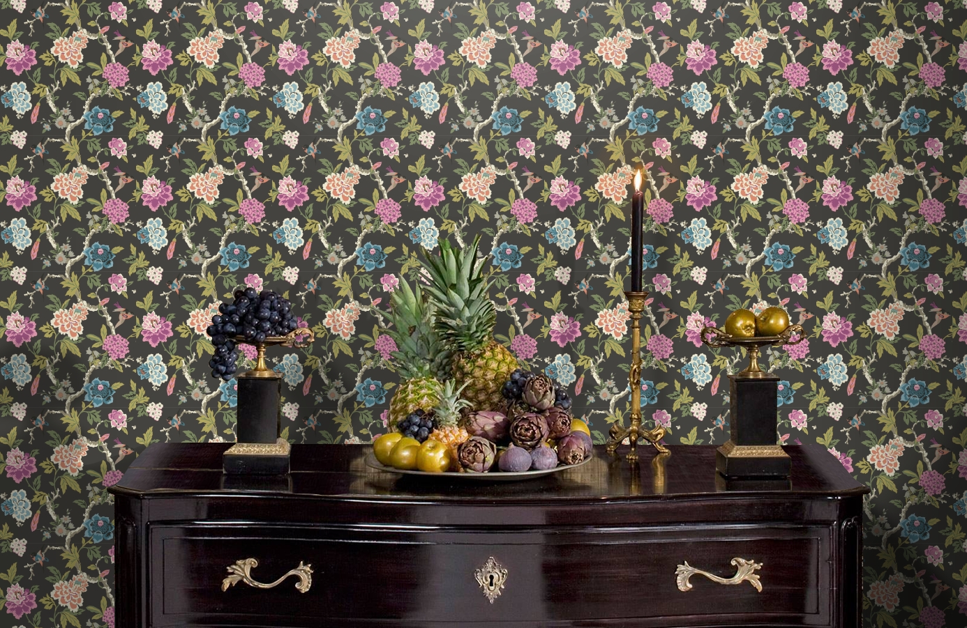 Обои GP5900 фото в интерьере гостиной