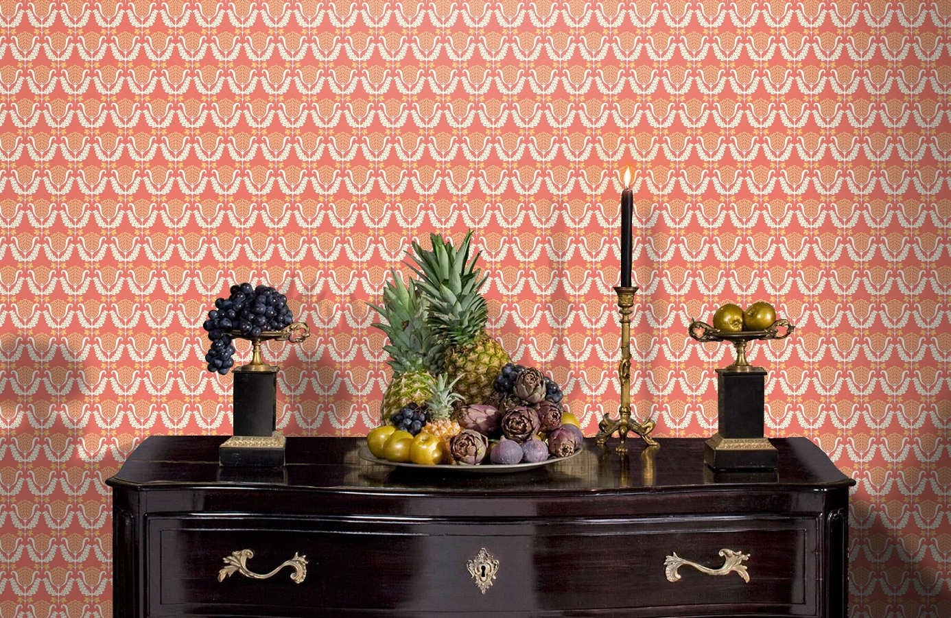 Обои GP5917 фото в интерьере гостиной