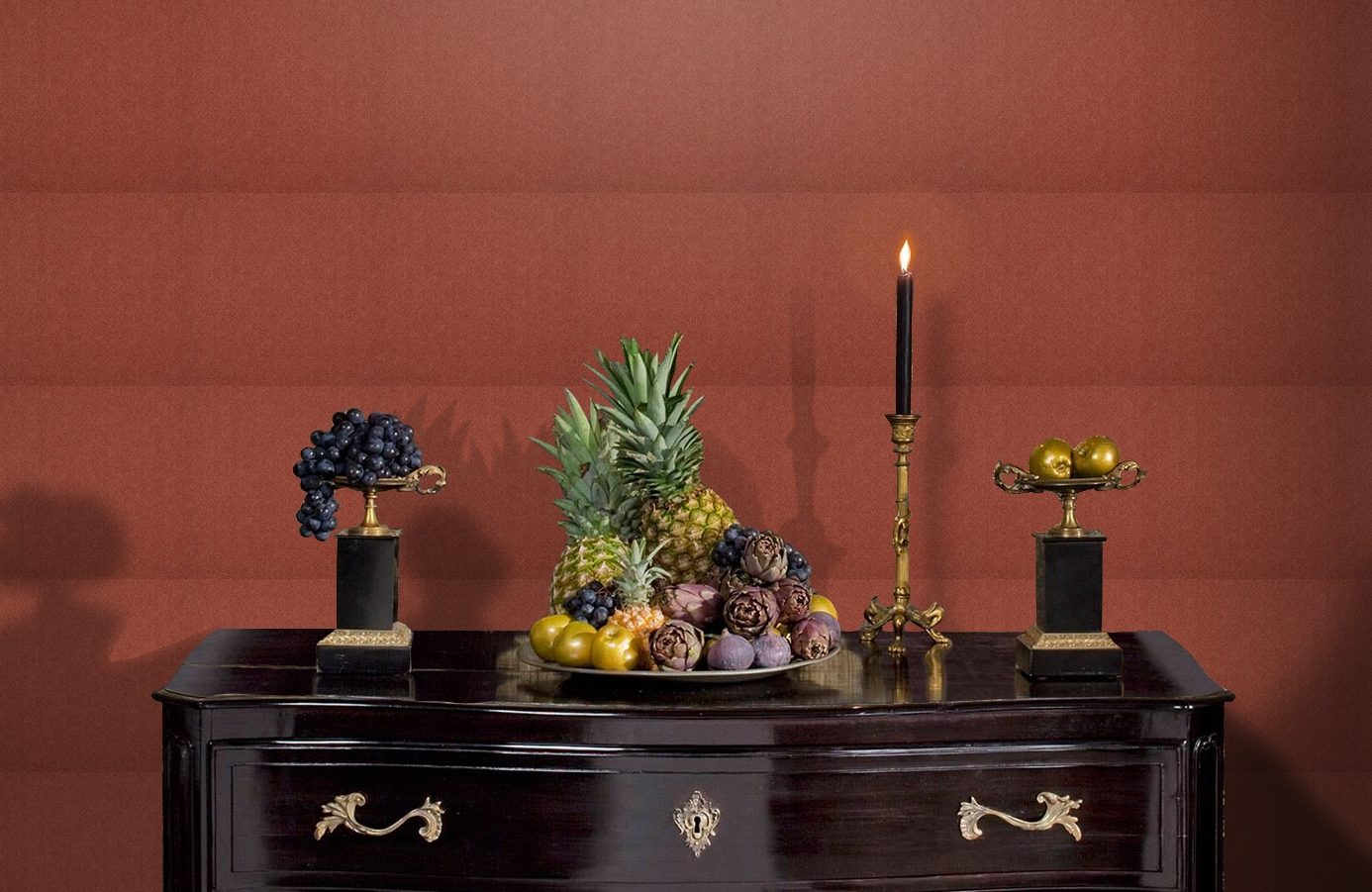 Обои HT2019 фото в интерьере гостиной Обои HT2019 фото в интерьере гостиной