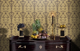 Обои NUP03005 фото в интерьере гостиной превью