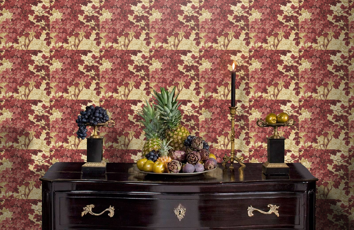 Обои ZINW310060 фото в интерьере гостиной