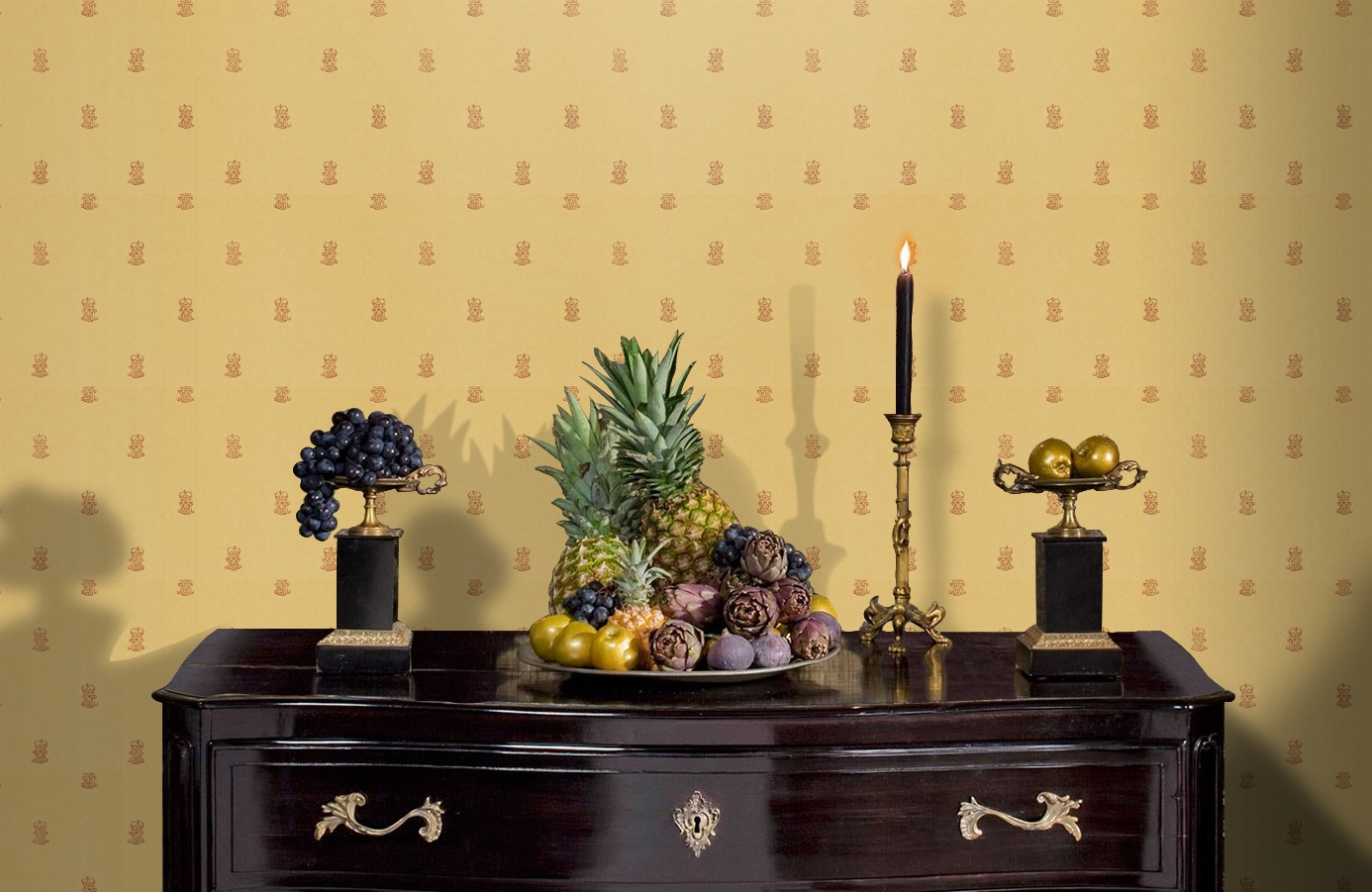 Обои ZINW310066 фото в интерьере гостиной