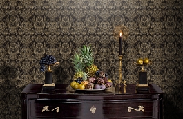 Обои ZQUA310988 фото в интерьере гостиной превью