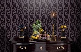 Обои ZTRA07003 фото в интерьере гостиной превью