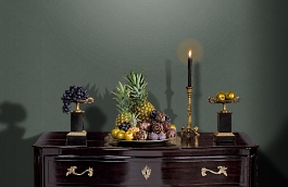 Обои KT10152 фото в интерьере гостиной превью