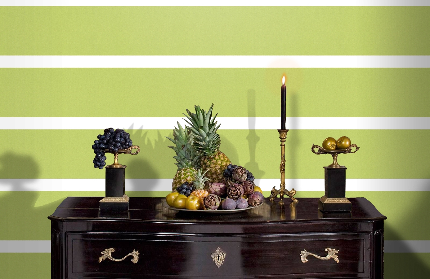 Обои 1264-43 фото в интерьере гостиной