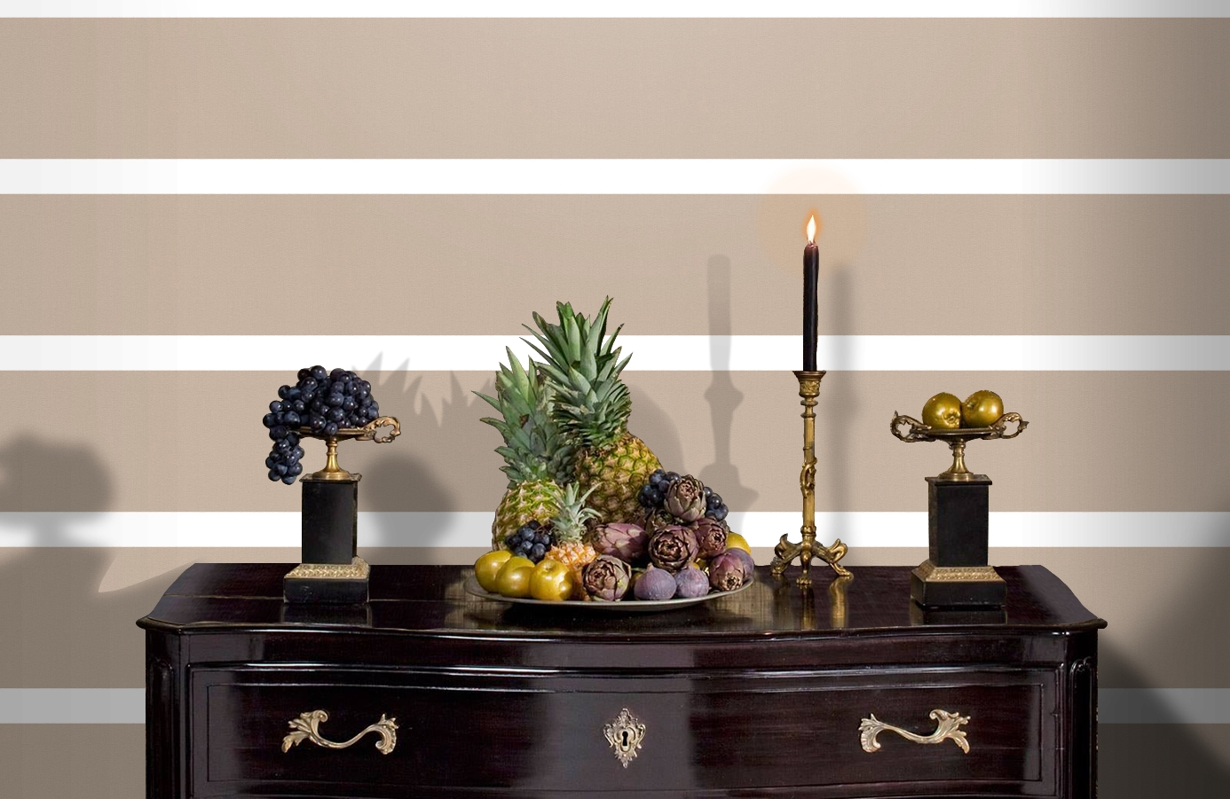 Обои 1264-50 фото в интерьере гостиной