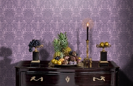 Обои 25456 фото в интерьере гостиной превью