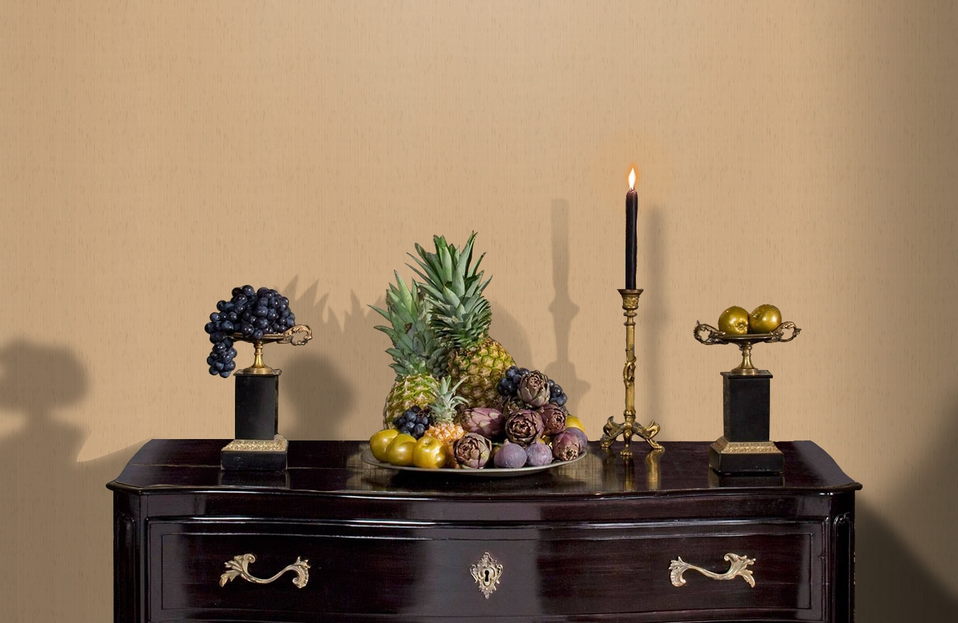 Обои 2663-54 фото в интерьере гостиной