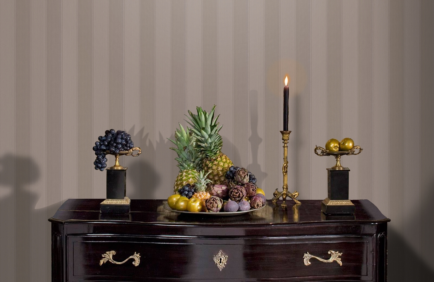 Обои 2664-22 фото в интерьере гостиной