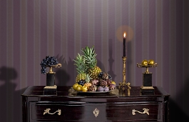 Обои 2664-39 фото в интерьере гостиной превью