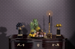 Обои 2665-38 фото в интерьере гостиной превью