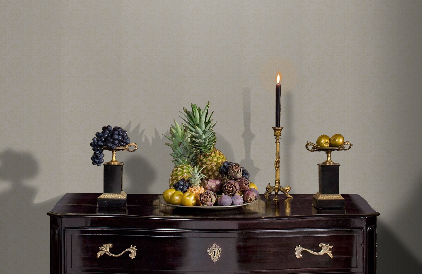 Обои 2903-42 фото в интерьере гостиной