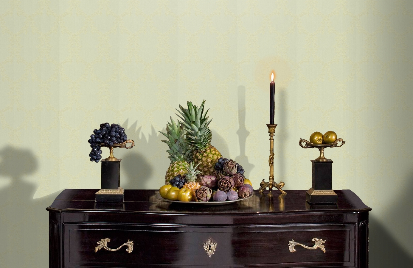 Обои 2904-34 фото в интерьере гостиной