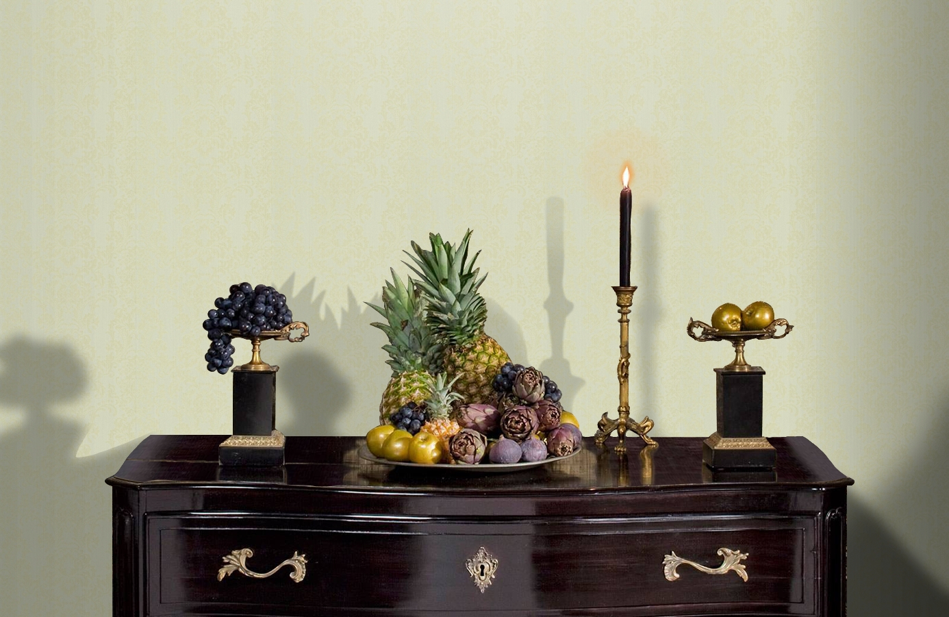 Обои 2905-33 фото в интерьере гостиной