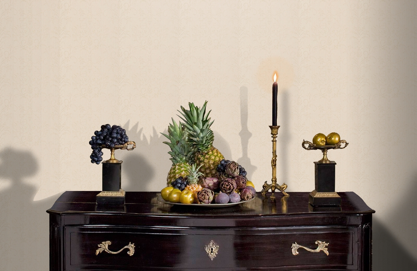 Обои 2906-70 фото в интерьере гостиной